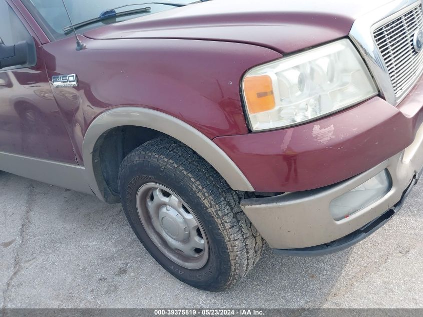 2005 Ford F-150 Lariat/Xlt VIN: 1FTPW12595FB43853 Lot: 39375819