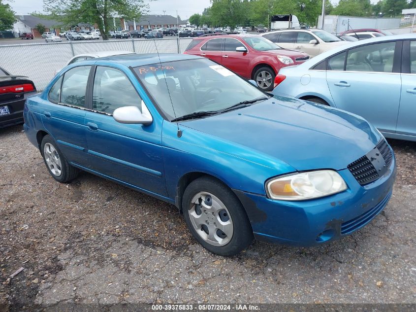 2004 Nissan Sentra 1.8S VIN: 3N1CB51D74L849639 Lot: 39375833