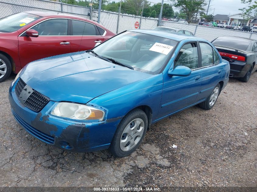 2004 Nissan Sentra 1.8S VIN: 3N1CB51D74L849639 Lot: 39375833