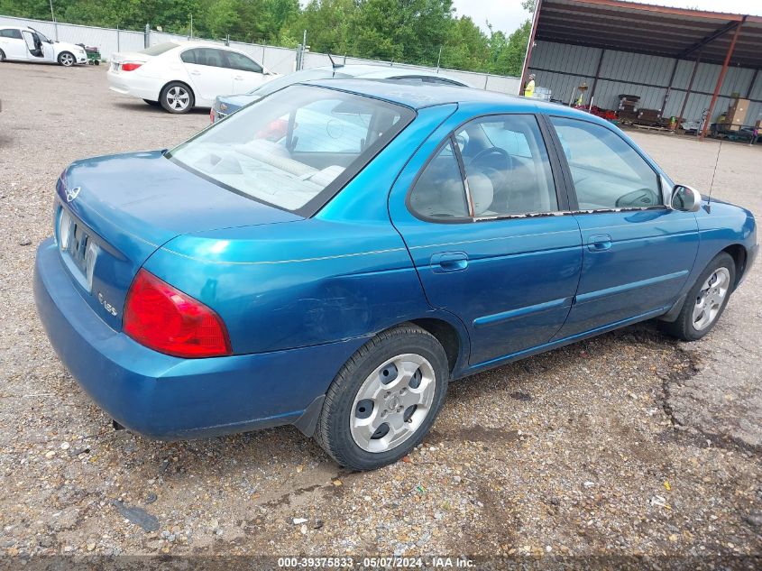 2004 Nissan Sentra 1.8S VIN: 3N1CB51D74L849639 Lot: 39375833