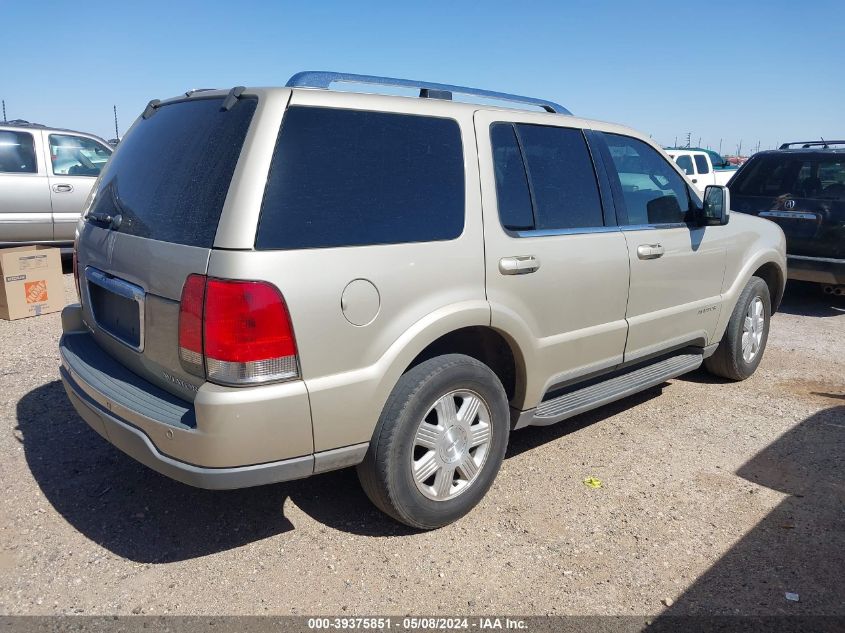 2005 Lincoln Aviator VIN: 5LMEU68H65ZJ08612 Lot: 39743553