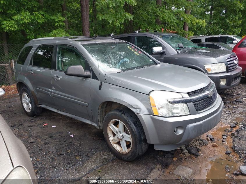 2005 Chevrolet Equinox Lt VIN: 2CNDL63F756162827 Lot: 39375866