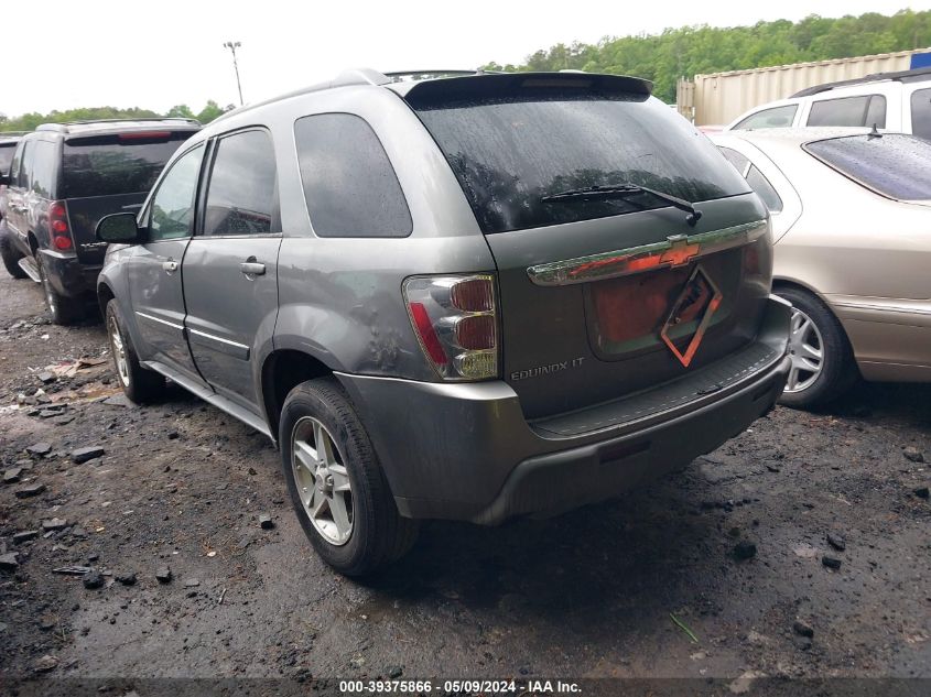 2005 Chevrolet Equinox Lt VIN: 2CNDL63F756162827 Lot: 39375866