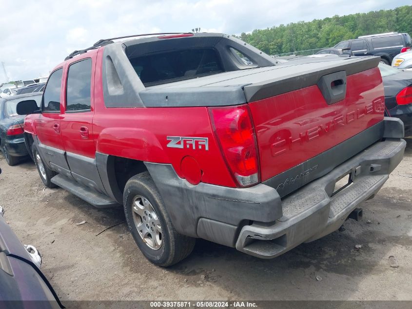 2004 Chevrolet Avalanche 1500 VIN: 3GNEC12T44G297924 Lot: 39375871