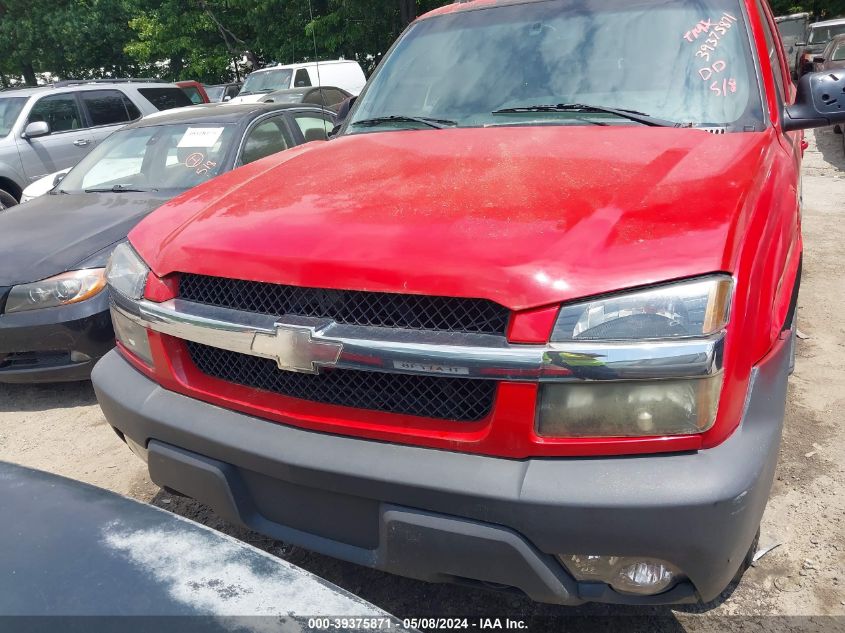 2004 Chevrolet Avalanche 1500 VIN: 3GNEC12T44G297924 Lot: 39375871