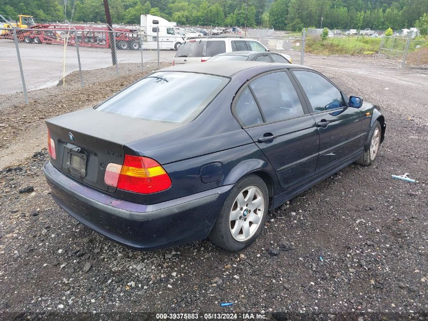 2004 BMW 325I VIN: WBAEV33414KR33677 Lot: 39375883