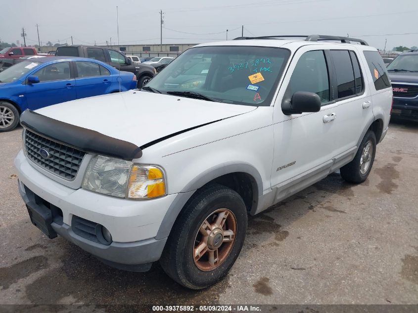 2002 Ford Explorer Xlt VIN: 1FMZU63E22ZC43843 Lot: 39375892