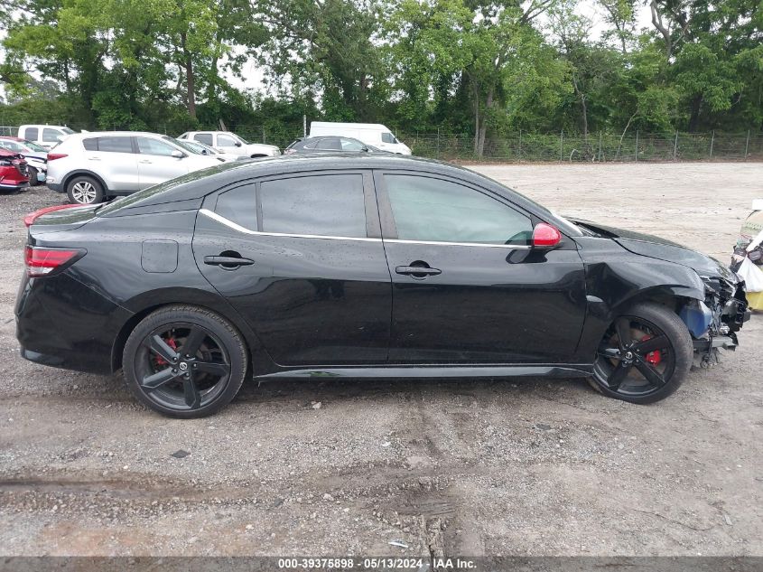2021 Nissan Sentra Sr Xtronic Cvt VIN: 3N1AB8DV0MY220305 Lot: 39375898