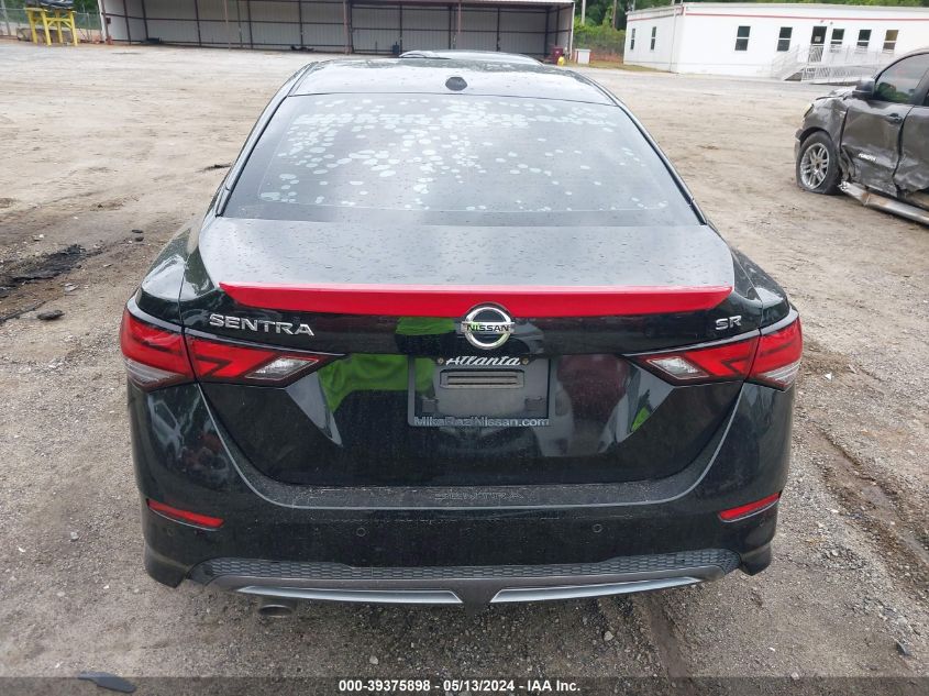 2021 Nissan Sentra Sr Xtronic Cvt VIN: 3N1AB8DV0MY220305 Lot: 39375898