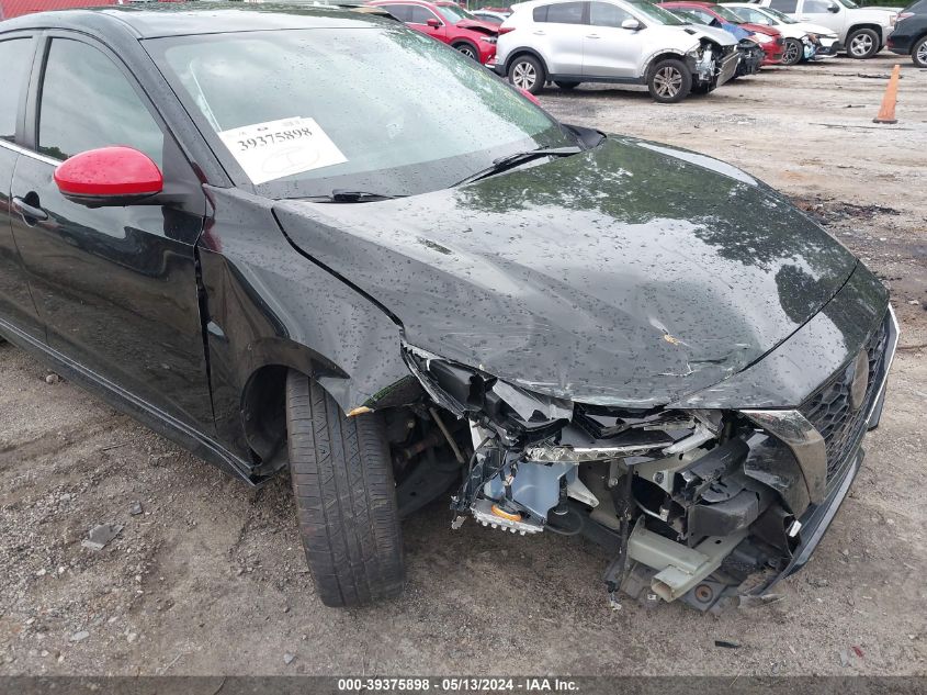 2021 Nissan Sentra Sr Xtronic Cvt VIN: 3N1AB8DV0MY220305 Lot: 39375898