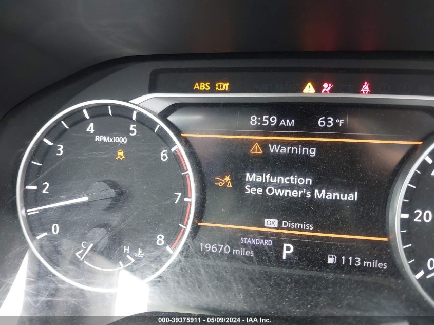 2022 NISSAN ROGUE S FWD - 5N1BT3AAXNC710288