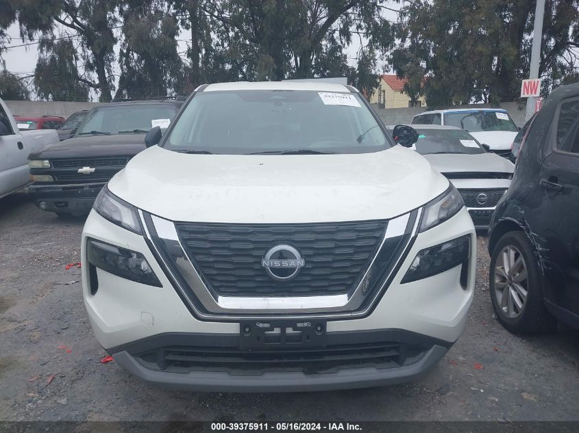 2022 Nissan Rogue S Fwd VIN: 5N1BT3AAXNC710288 Lot: 39375911