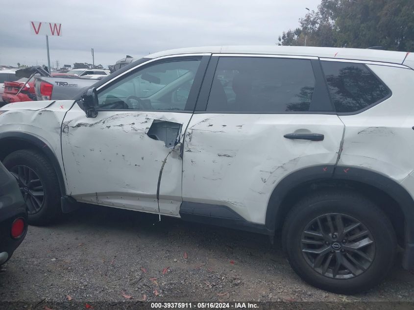 2022 Nissan Rogue S Fwd VIN: 5N1BT3AAXNC710288 Lot: 39375911