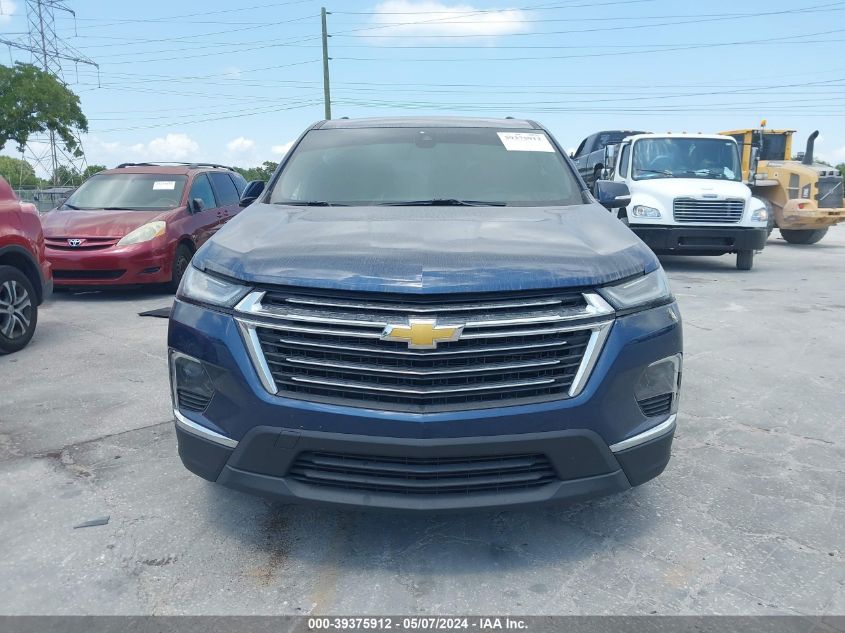 2022 Chevrolet Traverse Fwd Lt Cloth VIN: 1GNERGKW4NJ122052 Lot: 39375912