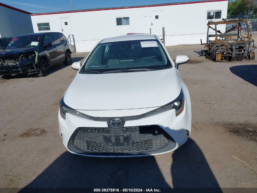 2021 Toyota Corolla Le VIN: 5YFEPMAE0MP253396 Lot: 39375916