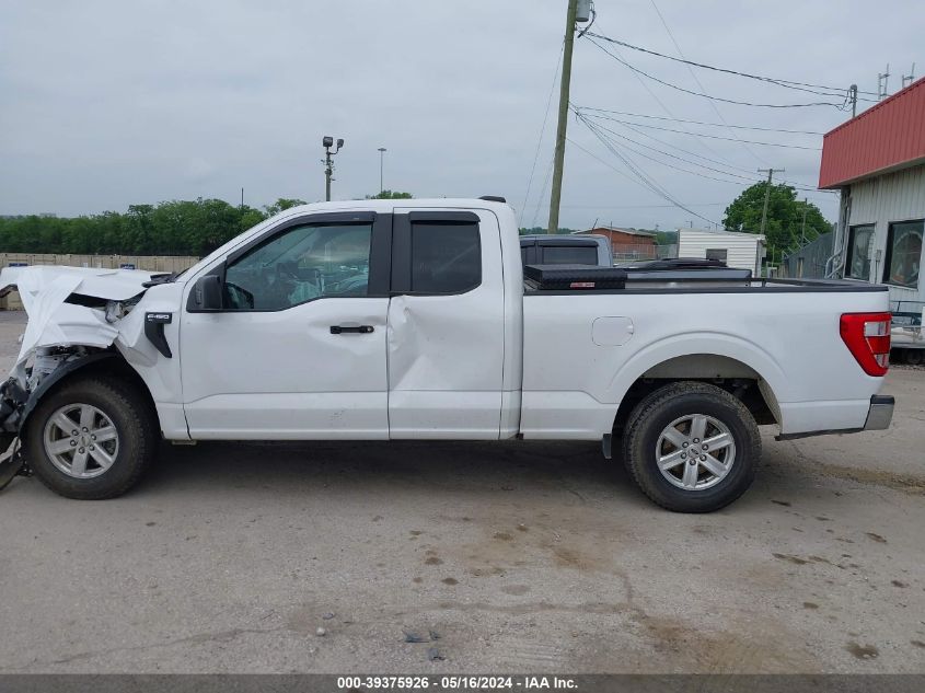 2021 Ford F-150 Xl VIN: 1FTEX1C82MKE25738 Lot: 39375926