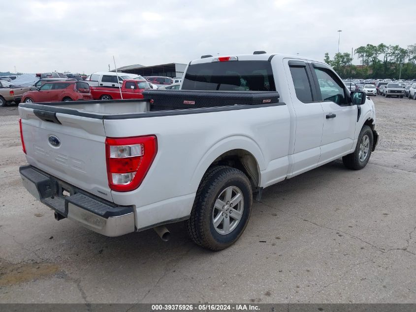 2021 Ford F-150 Xl VIN: 1FTEX1C82MKE25738 Lot: 39375926