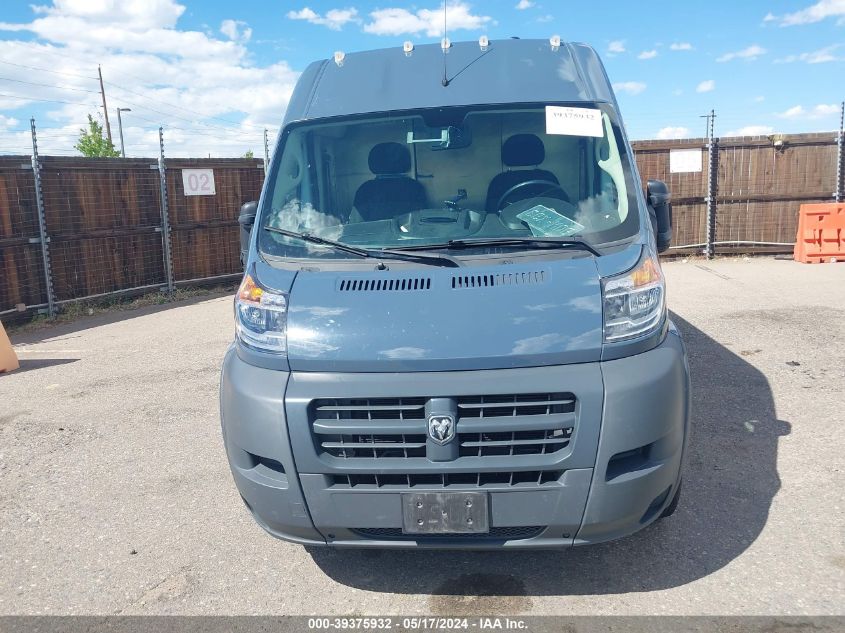 2018 Ram Promaster 2500 High Roof 159 Wb VIN: 3C6TRVDG1JE160797 Lot: 39375932