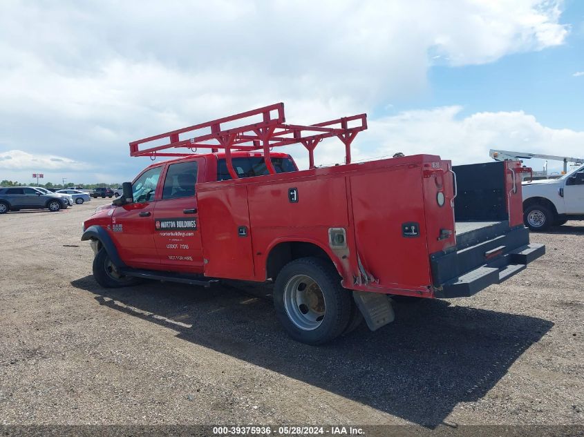 2018 Ram 5500 Chassis Tradesman/Slt/Laramie VIN: 3C7WRNEL8JG185334 Lot: 39375936