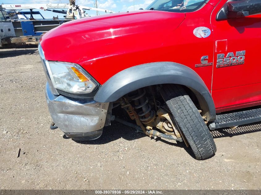 2018 Ram 5500 Chassis Tradesman/Slt/Laramie VIN: 3C7WRNEL8JG185334 Lot: 39375936