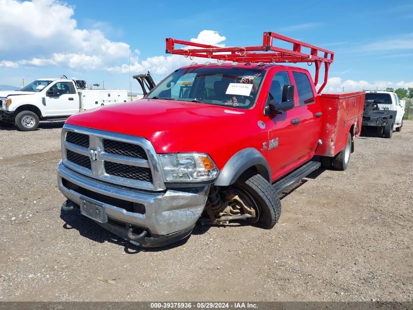 2018 Ram 5500 Chassis Tradesman/Slt/Laramie VIN: 3C7WRNEL8JG185334 Lot: 39375936