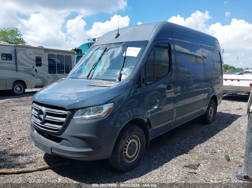 2019 Mercedes-Benz Sprinter 2500 High Roof V6/Standard Roof V6 VIN: WD4PF0CD8KP033159 Lot: 39375950