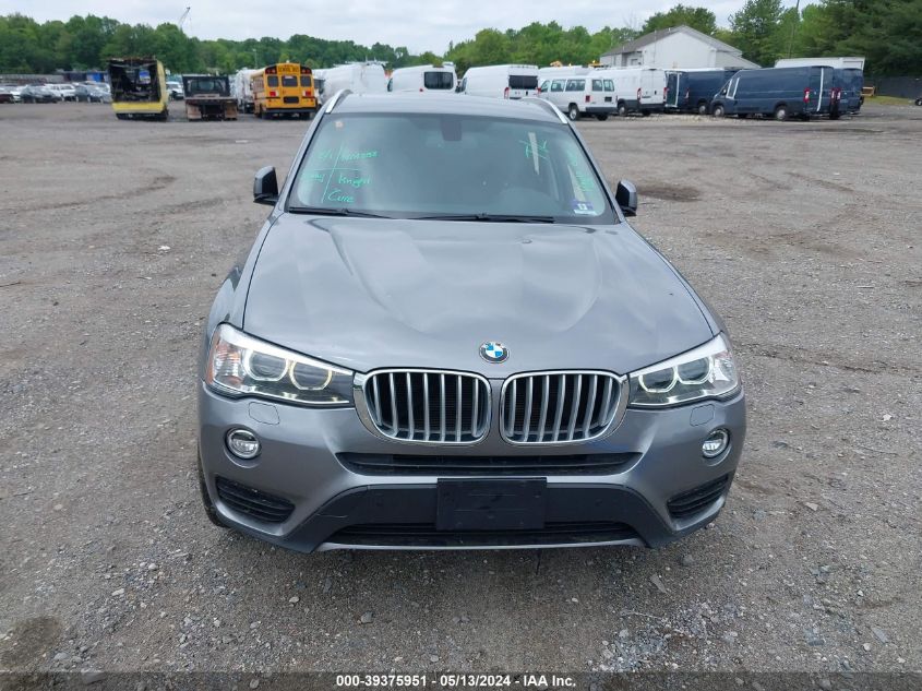 2016 BMW X3 xDrive35I VIN: 5UXWX7C57G0S16426 Lot: 39375951