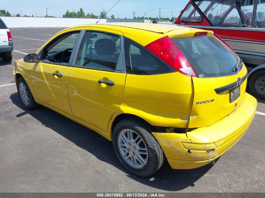 2007 Ford Focus S/Se/Ses VIN: 1FAHP37N97W153796 Lot: 39375952