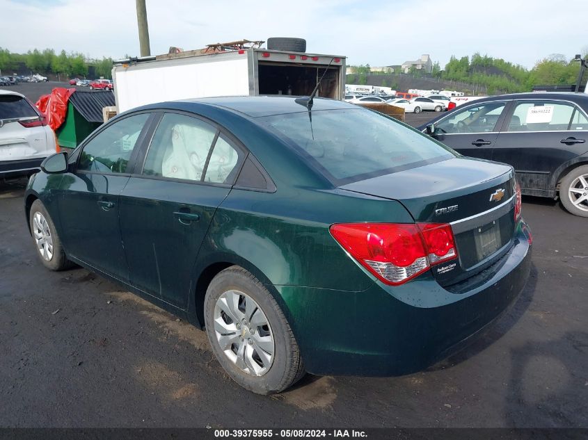 2014 Chevrolet Cruze Ls Auto VIN: 1G1PA5SG5E7320960 Lot: 39375955