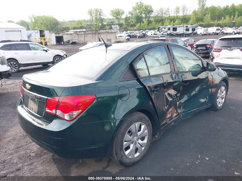 2014 Chevrolet Cruze Ls Auto VIN: 1G1PA5SG5E7320960 Lot: 39375955