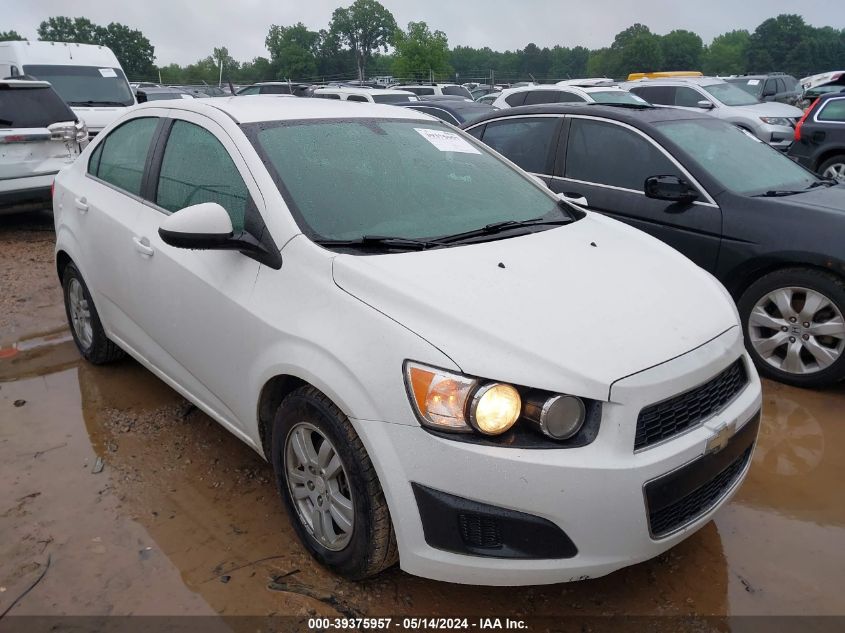 2014 Chevrolet Sonic Lt Auto VIN: 1G1JC5SHXE4165297 Lot: 39375957