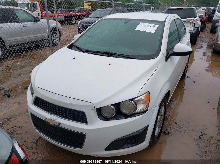 2014 Chevrolet Sonic Lt Auto VIN: 1G1JC5SHXE4165297 Lot: 39375957