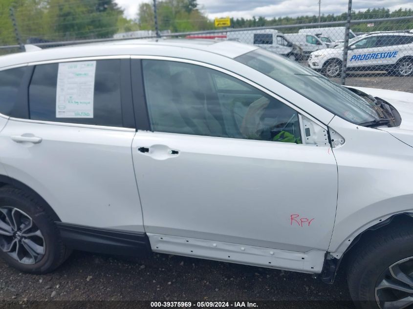 2021 Honda Cr-V Awd Ex-L VIN: 2HKRW2H81MH685307 Lot: 39375969