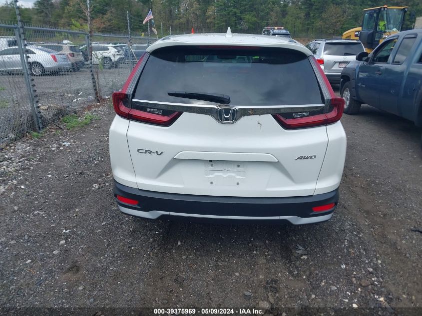 2021 Honda Cr-V Awd Ex-L VIN: 2HKRW2H81MH685307 Lot: 39375969