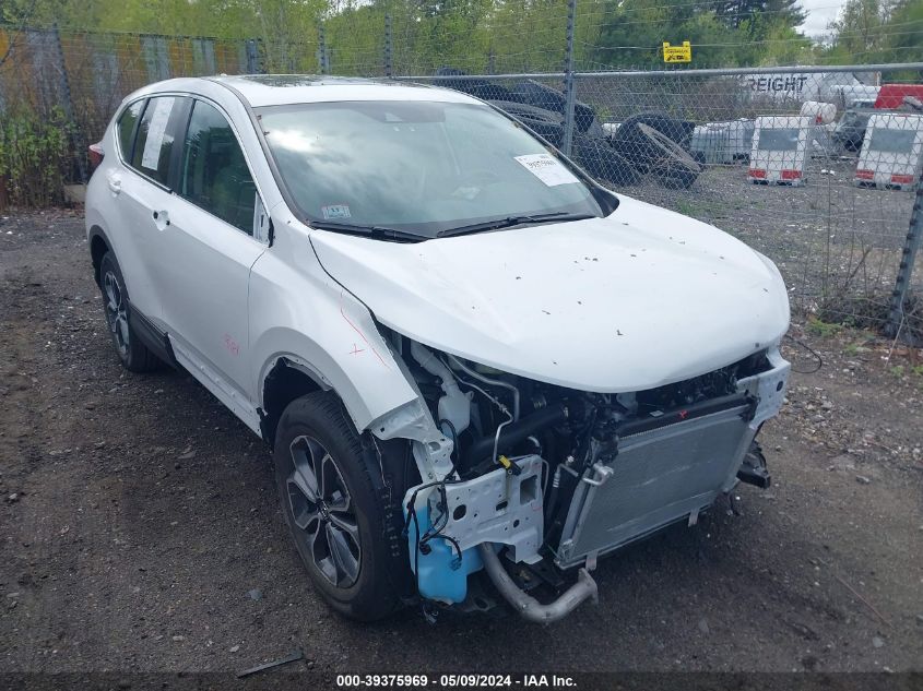 2021 HONDA CR-V AWD EX-L - 2HKRW2H81MH685307