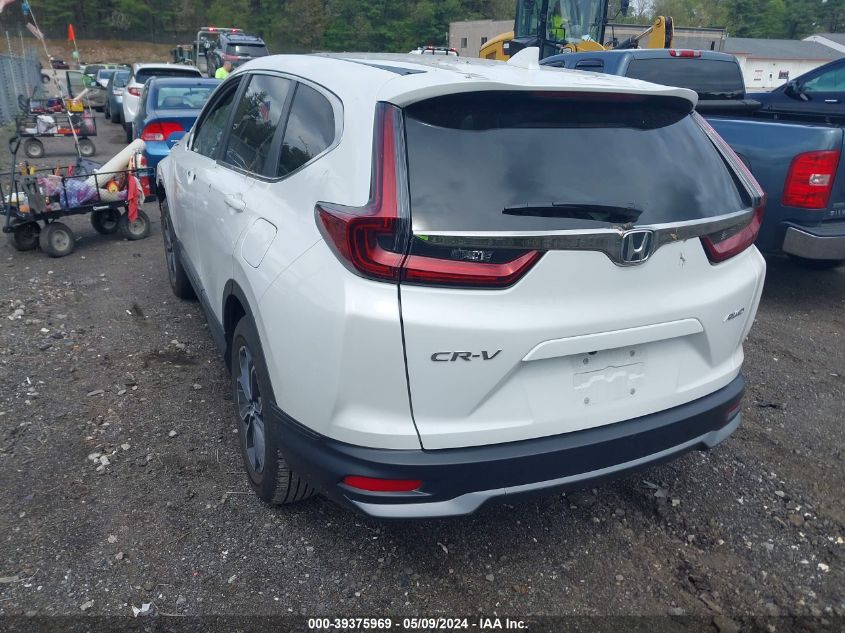 2021 Honda Cr-V Awd Ex-L VIN: 2HKRW2H81MH685307 Lot: 39375969