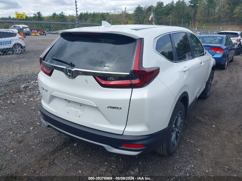 2021 Honda Cr-V Awd Ex-L VIN: 2HKRW2H81MH685307 Lot: 39375969