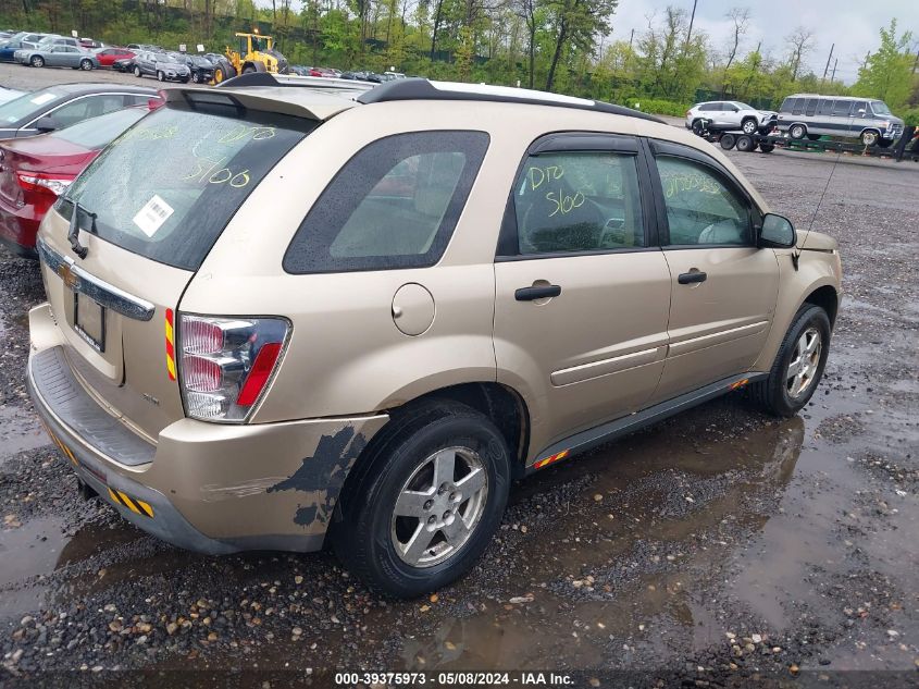 2006 Chevrolet Equinox Ls VIN: 2CNDL23FX66202148 Lot: 39375973