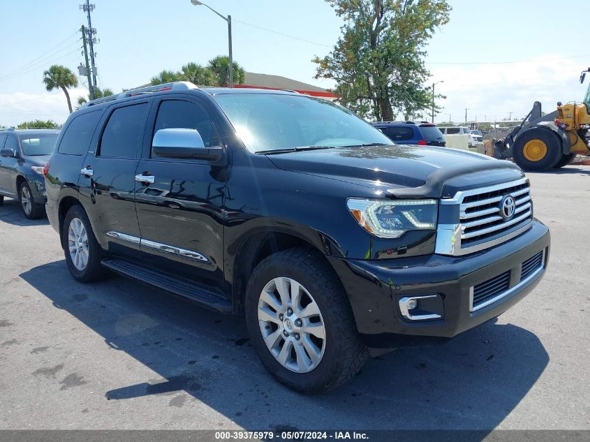 2019 Toyota Sequoia Platinum VIN: 5TDYY5G14KS072715 Lot: 39375979