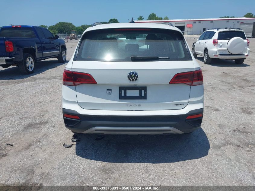 2022 Volkswagen Taos 1.5T S VIN: 3VVAX7B20NM078758 Lot: 39375991