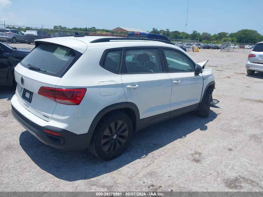 2022 Volkswagen Taos 1.5T S VIN: 3VVAX7B20NM078758 Lot: 39375991