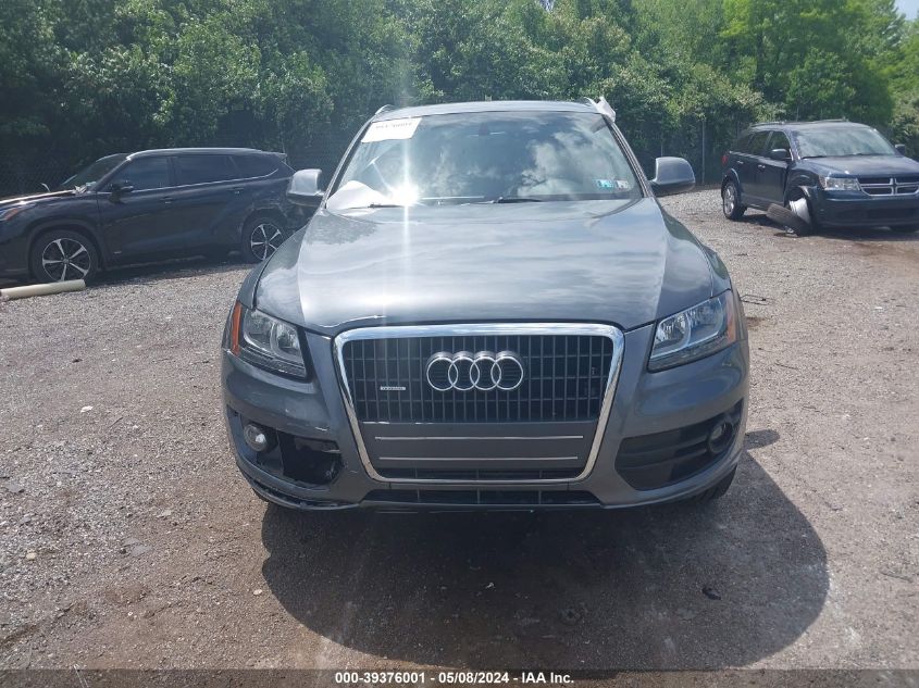 2012 Audi Q5 2.0T Premium VIN: WA1CFAFP8CA105500 Lot: 39376001