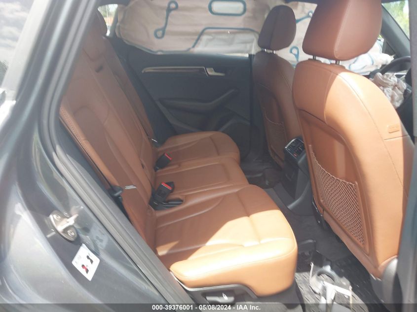 2012 Audi Q5 2.0T Premium VIN: WA1CFAFP8CA105500 Lot: 39376001