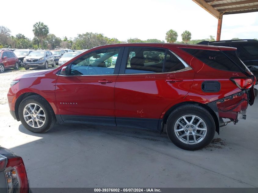 2023 Chevrolet Equinox Fwd Lt VIN: 3GNAXKEG3PS138837 Lot: 39376002