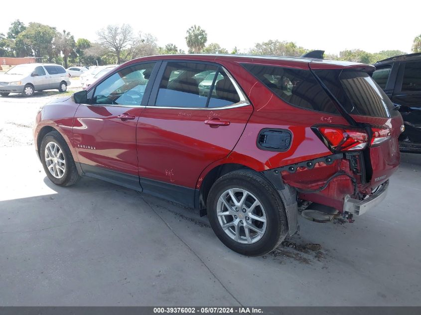 2023 Chevrolet Equinox Fwd Lt VIN: 3GNAXKEG3PS138837 Lot: 39376002