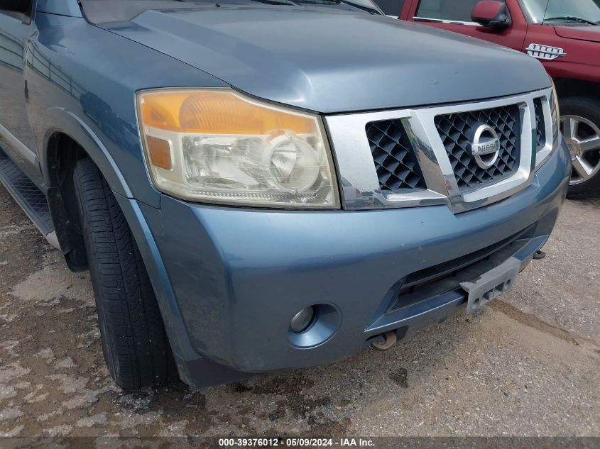 2010 Nissan Armada Titanium VIN: 5N1BA0ND7AN611340 Lot: 39376012