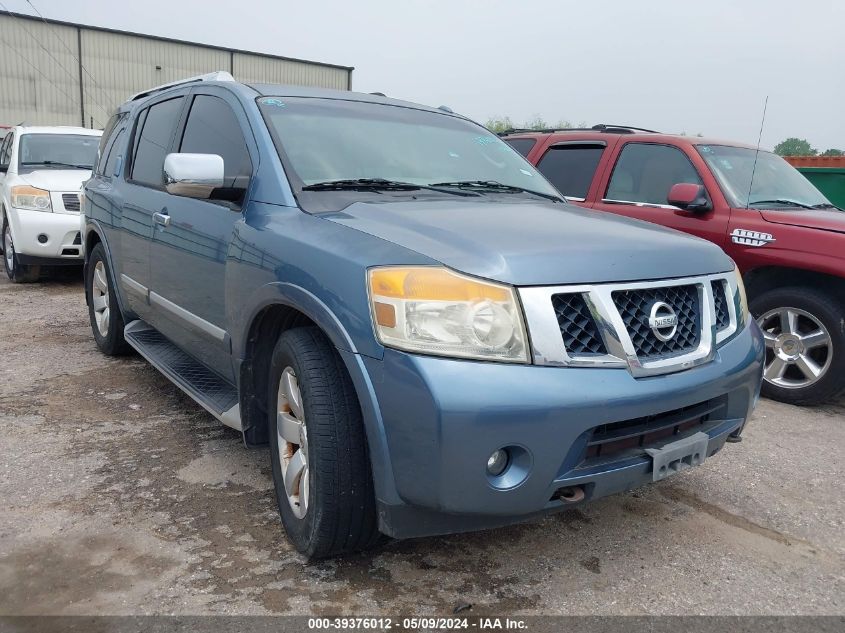 2010 Nissan Armada Titanium VIN: 5N1BA0ND7AN611340 Lot: 39376012