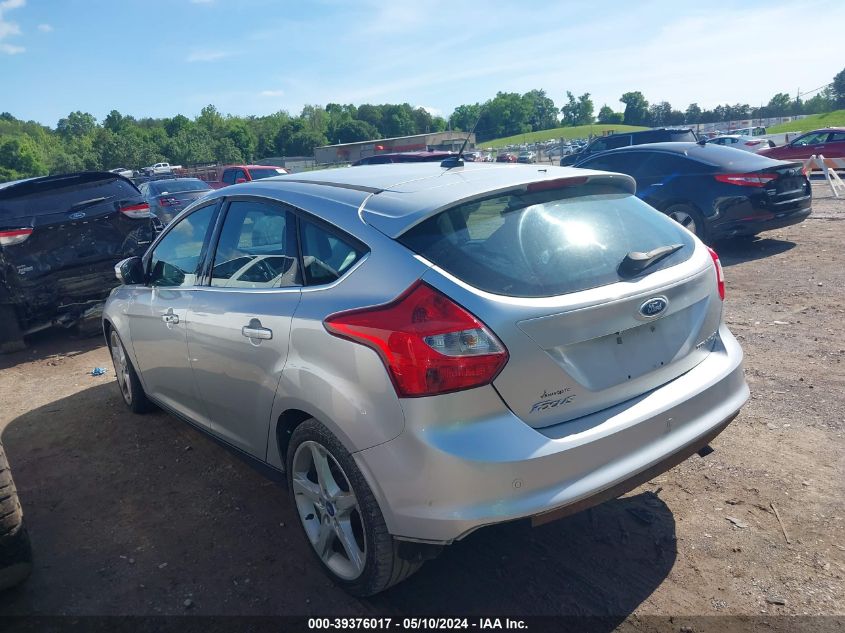 2012 Ford Focus Titanium VIN: 1FAHP3N23CL193649 Lot: 39376017