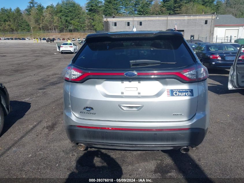 2018 Ford Edge Sel VIN: 2FMPK3J86JBC35058 Lot: 39376018