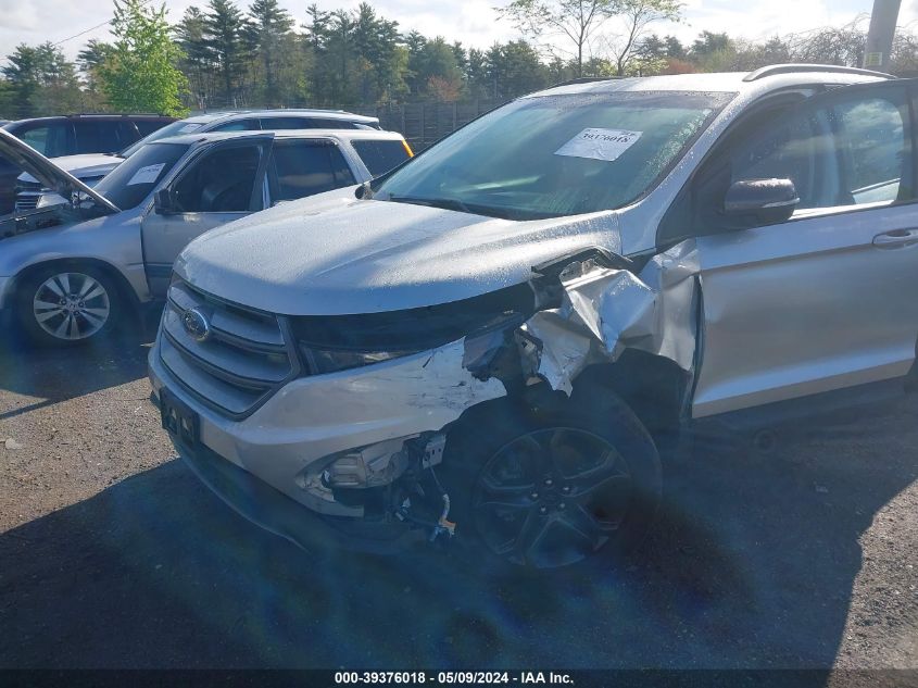 2018 Ford Edge Sel VIN: 2FMPK3J86JBC35058 Lot: 39376018